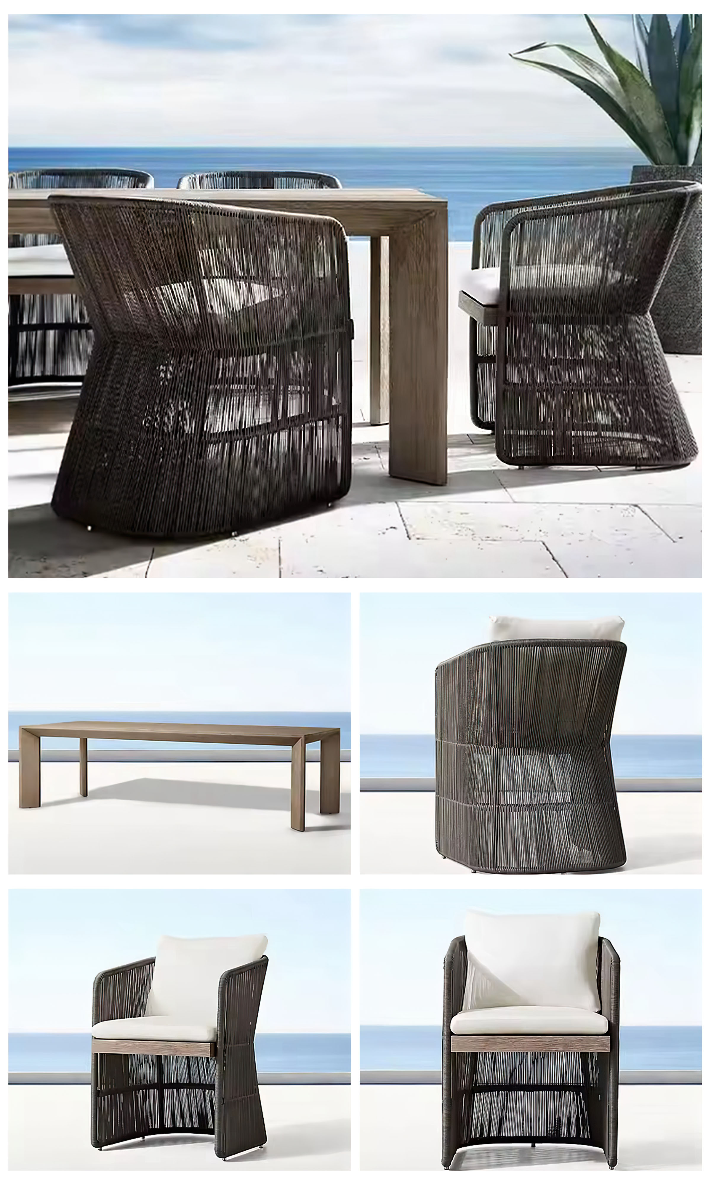 rattan dining set