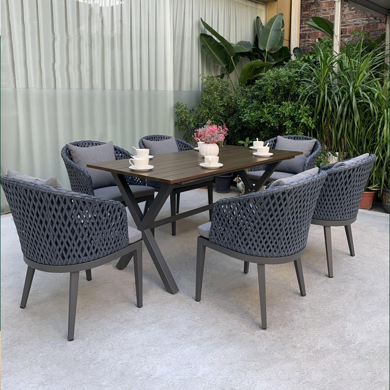 modern outdoor patio dining sets for 6