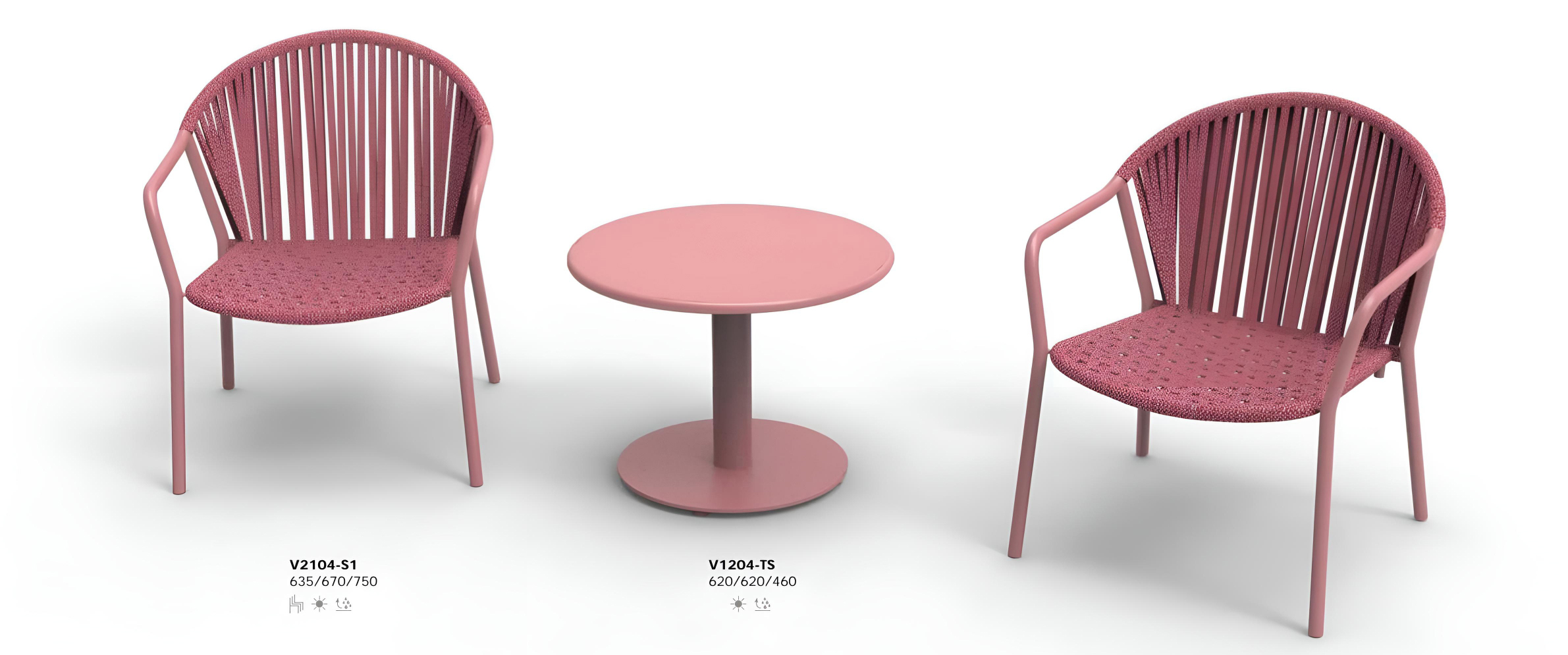 patio table chairs (3)