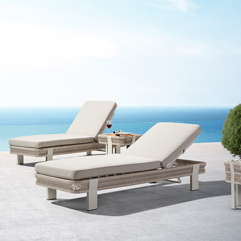 patio outdoor wicker chaise lounge chair sale