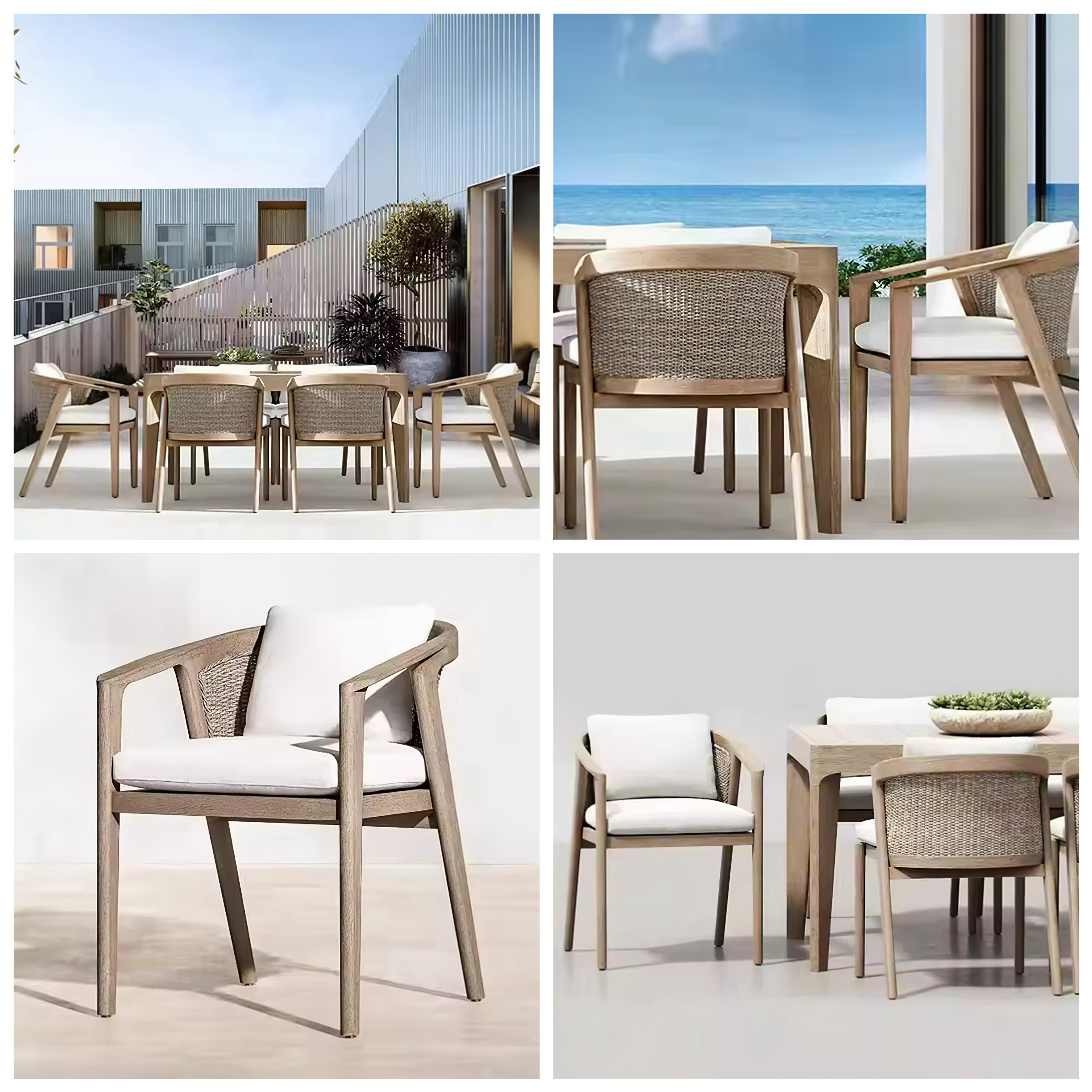 outdoor timber table