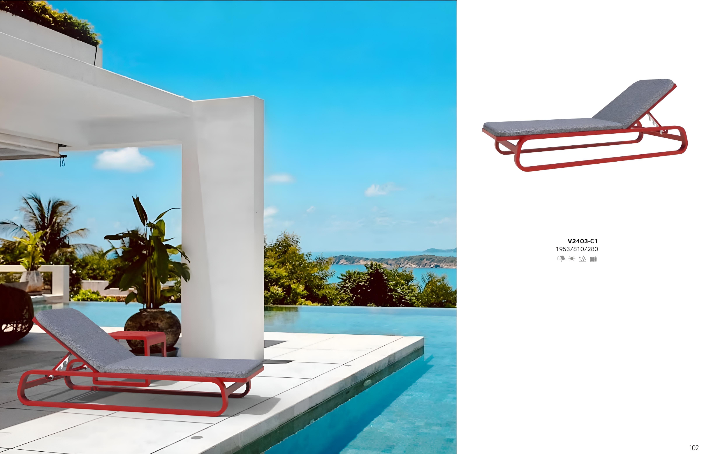 aluminum chaise lounge (3)