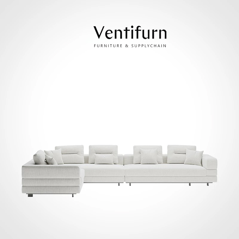 modern white l shape corner sofa set furniture living room