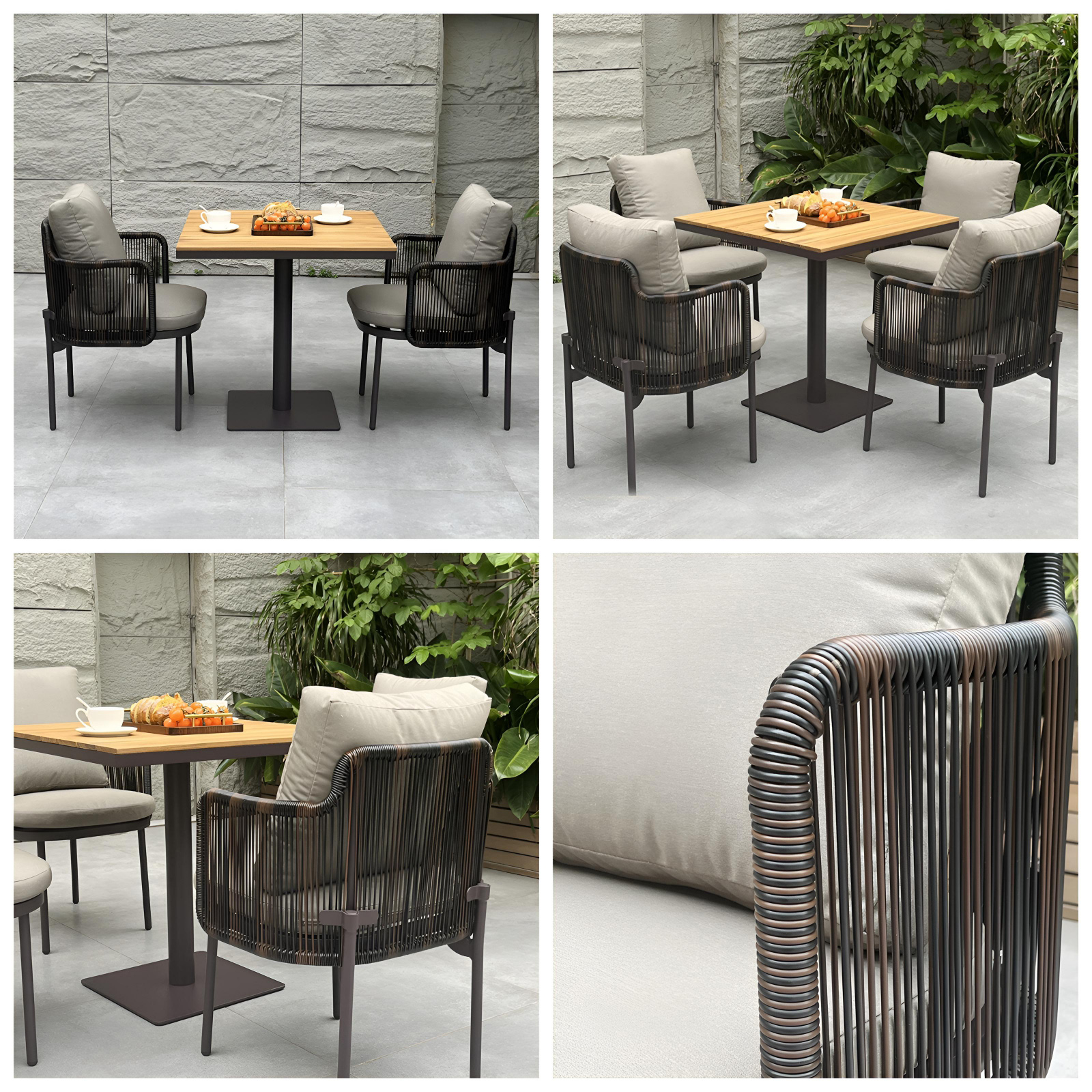 outdoor dining table and chairs (1)