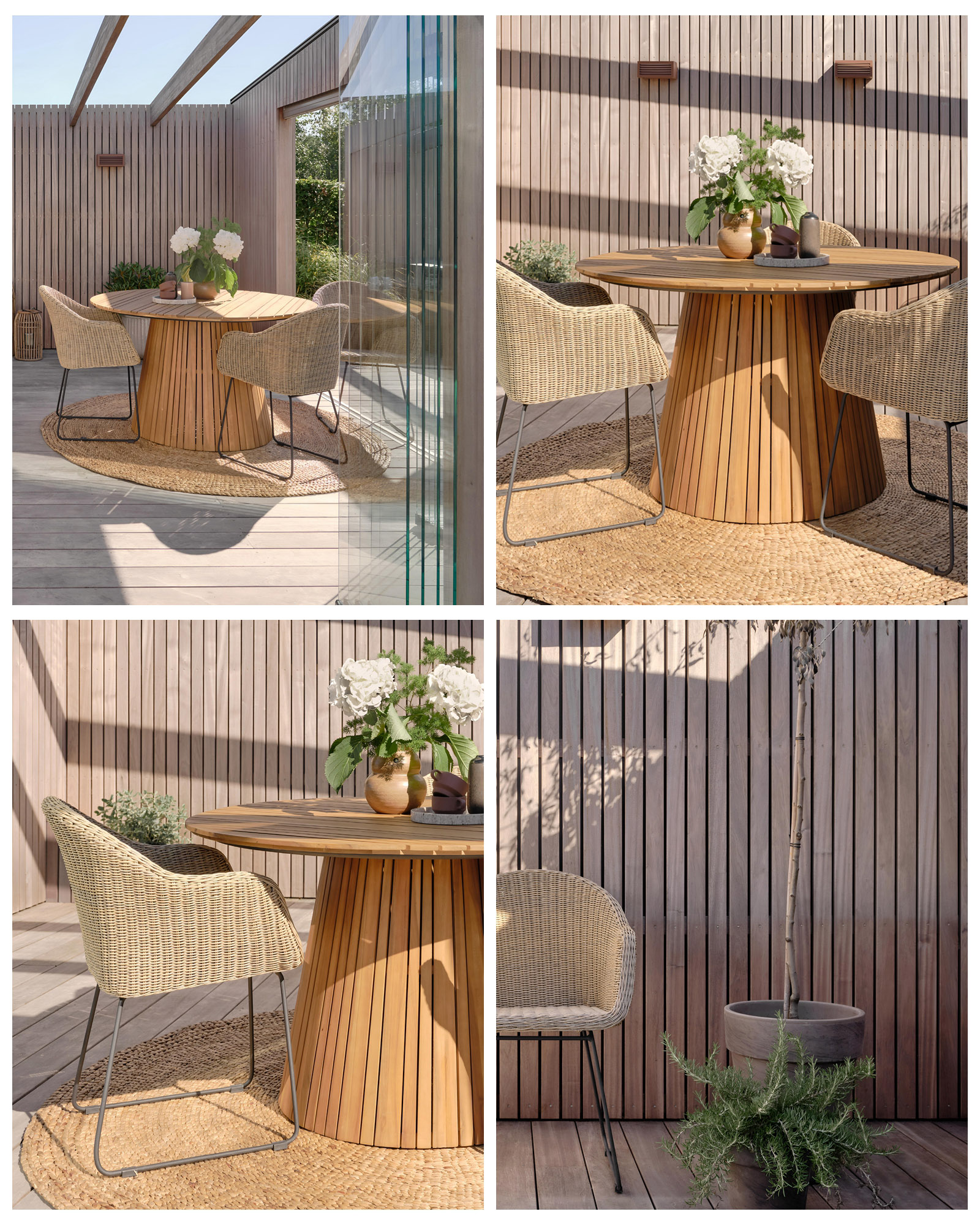 outdoor furniture rattan set